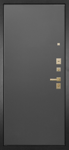 Изображение товара Входная дверь ГРАНИТ Ардеко 77 графит нубук (86x205, правая)