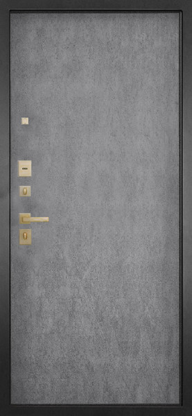 Изображение товара Входная дверь ГРАНИТ Ардеко 77-1 бетон невский (86x205, левая)