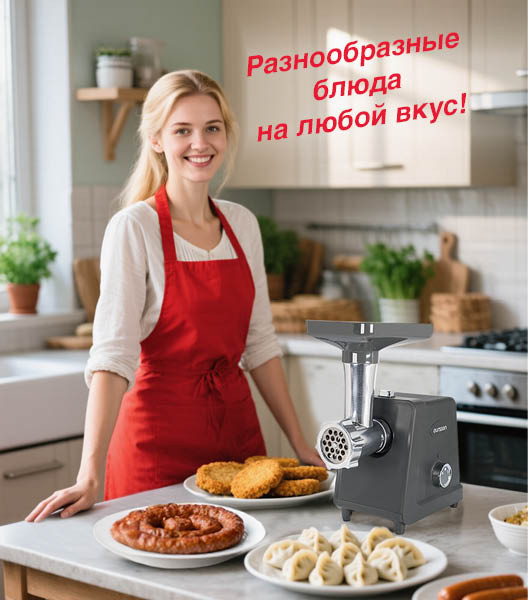 Изображение товара Мясорубка электрическая Oursson MG3093/DG