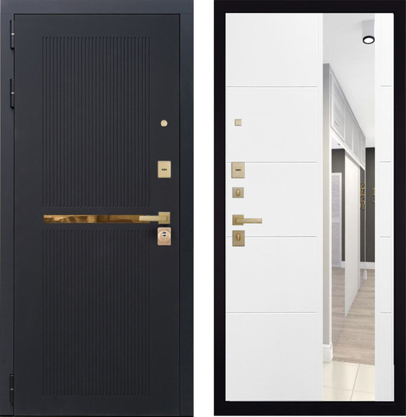 Изображение товара Входная дверь ГРАНИТ Ардеко 83 (96x207, левая)