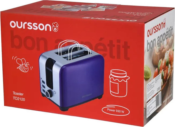 Изображение товара Тостер Oursson TS2120/RD
