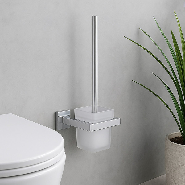 Изображение товара Набор аксессуаров для ванной и туалета Lauter 21SH71061 + 21SH71051 + 21SH71101 + 21SH71091 + 21SH71111 (Chrome, 5 предметов)