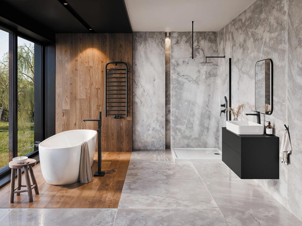 Изображение товара Душевая система со смесителем Deante Blur Nero NQL N9YK