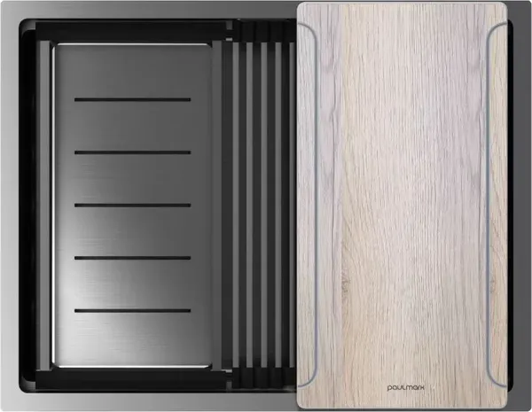 Изображение товара Мойка кухонная Paulmark PM785845-GM