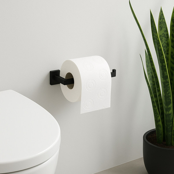 Изображение товара Набор аксессуаров для ванной и туалета Lauter 21SH71062 + 21SH71052 + 21SH71072 + 21SH71112 (Matt Black, 4 предмета)