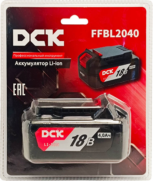 Изображение товара Аккумулятор для электроинструмента DCK FFBL2040 TYPE P