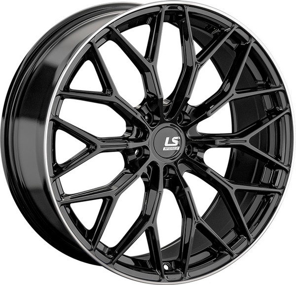 Изображение товара Литой диск LS wheels FlowForming RC69 18x8" 5x108мм DIA 63.4мм ET 45мм BKL