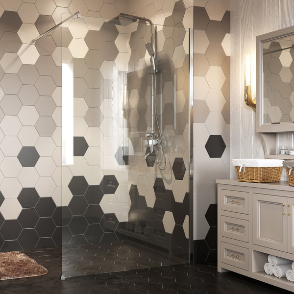 Изображение товара Душевая стенка Wasserkraft Rossel 28W40