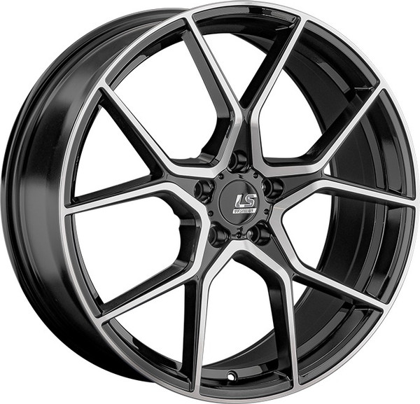 Изображение товара Литой диск LS wheels FlowForming RC72 20x9" 5x114.3мм DIA 67.1мм ET 45мм BKF