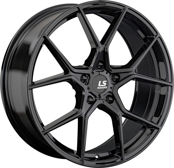 Изображение товара Литой диск LS wheels FlowForming RC72 20x9" 5x127мм DIA 71.6мм ET 45мм BK
