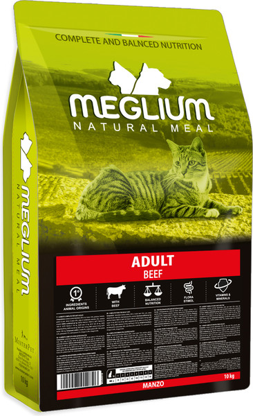 Изображение товара Сухой корм для кошек Meglium Cat Beef / MGS0510 (10кг)