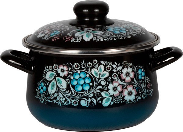 Изображение товара Набор кастрюль СтальЭмаль Вологодский сувенир 1с408