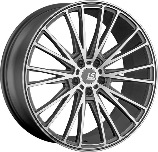 Изображение товара Литой диск LS wheels FlowForming RC60 21x9" 5x120мм DIA 72.6мм ET 40мм MGMF