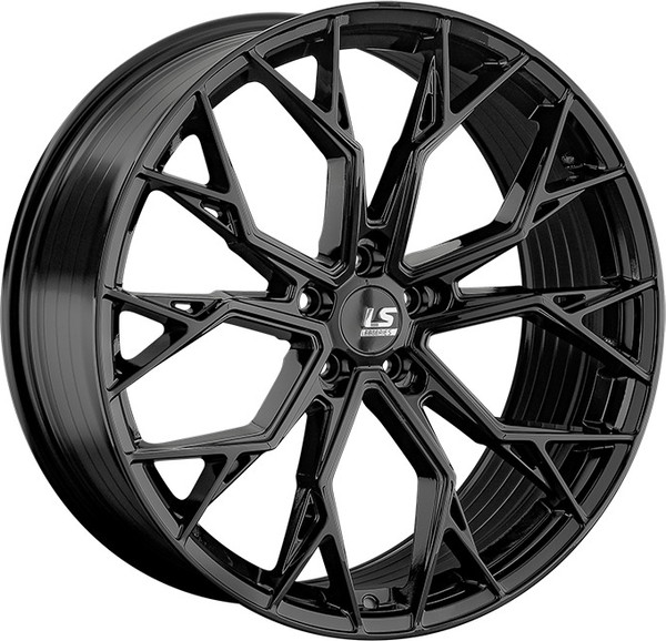 Изображение товара Литой диск LS wheels FlowForming RC61 21x9" 5x114.3мм DIA 60.1мм ET 35мм BK