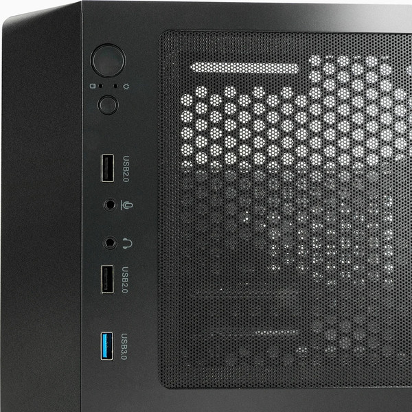 Изображение товара Корпус для компьютера XASTRA A407 4ARGB / A407-4FC12A (черный, без БП)
