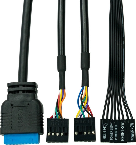 Изображение товара Корпус для компьютера XASTRA A407 4ARGB / A407-4FC12A (черный, без БП)