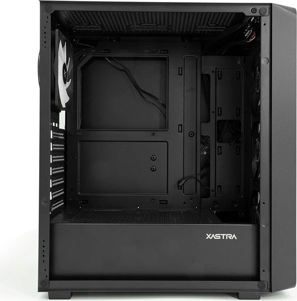 Изображение товара Корпус для компьютера XASTRA A407 4ARGB / A407-4FC12A (черный, без БП)