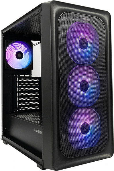 Изображение товара Корпус для компьютера XASTRA A407 4ARGB / A407-4FC12A (черный, без БП)