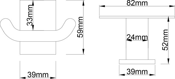 Изображение товара Набор аксессуаров для ванной и туалета Lauter 21SH8391 + 21SH8301 (Chrome, 2 предмета)