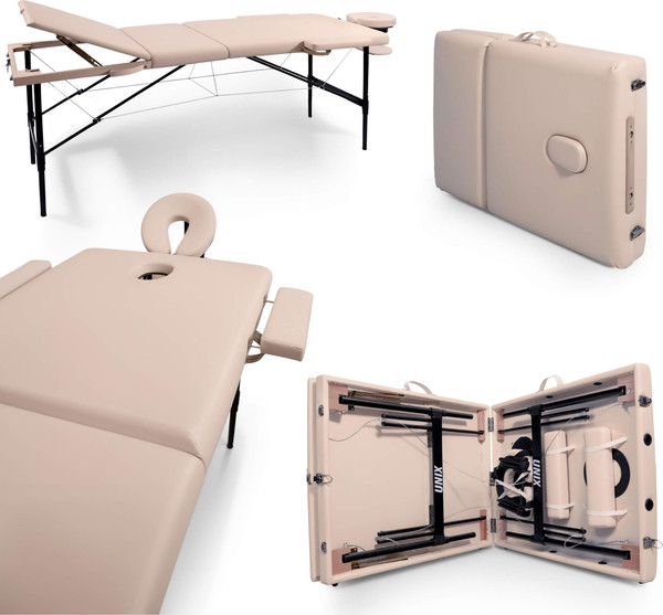 Изображение товара Массажный стол Unix Med Superior 3 Section / MTSUPERIORCR (кремовый)