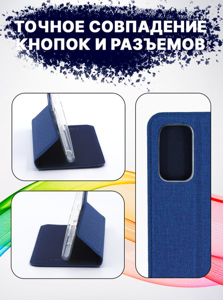 Изображение товара Чехол-книжка Bingo Book для Samsung A23 (синий)