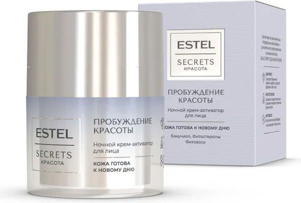 Изображение товара Крем для лица Estel Secrets Пробуждение красоты ночной (50мл)