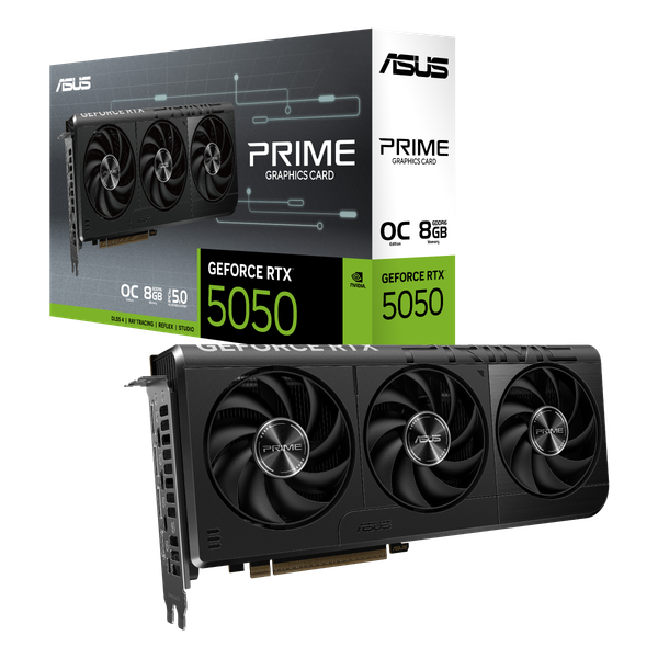 Изображение товара Видеокарта Asus Prime GeForce RTX 5050 OC 8GB GDDR6 (PRIME-RTX5050-O8G)