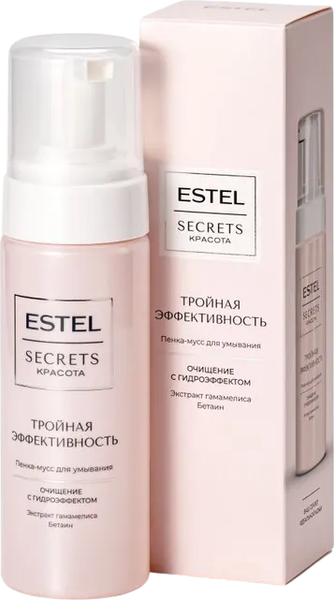 Изображение товара Пенка для умывания Estel Secrets Тройная эффективность (150мл)