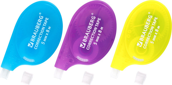 Изображение товара Корректор для текста Brauberg 272665 (3шт)