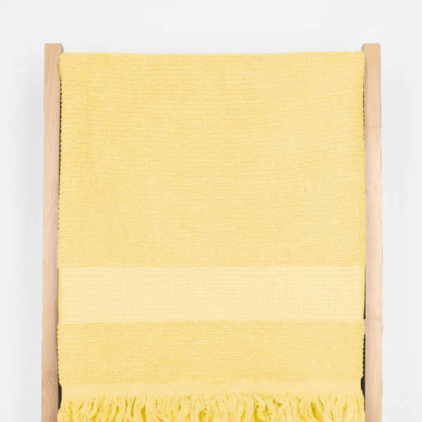 Изображение товара Полотенце Речицкий текстиль Параллель махра 44х90 / 3о403.098ж1 (светло-желтый)