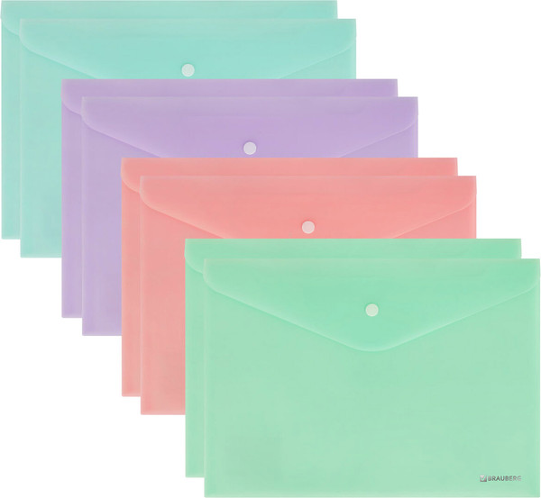 Изображение товара Набор папок Brauberg 272865 (8шт)