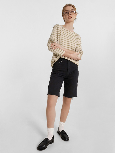 Изображение товара Джемпер Mark Formelle 122768 (р.164/170-104-110, полоска на жемчужном)