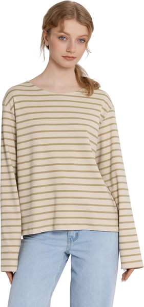 Изображение товара Джемпер Mark Formelle 122768 (р.164/170-104-110, полоска на жемчужном)