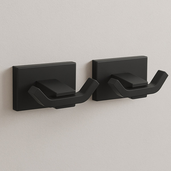 Изображение товара Набор аксессуаров для ванной Lauter 21TS1010 + 21TS1012 (Matt Black, 2 предмета)