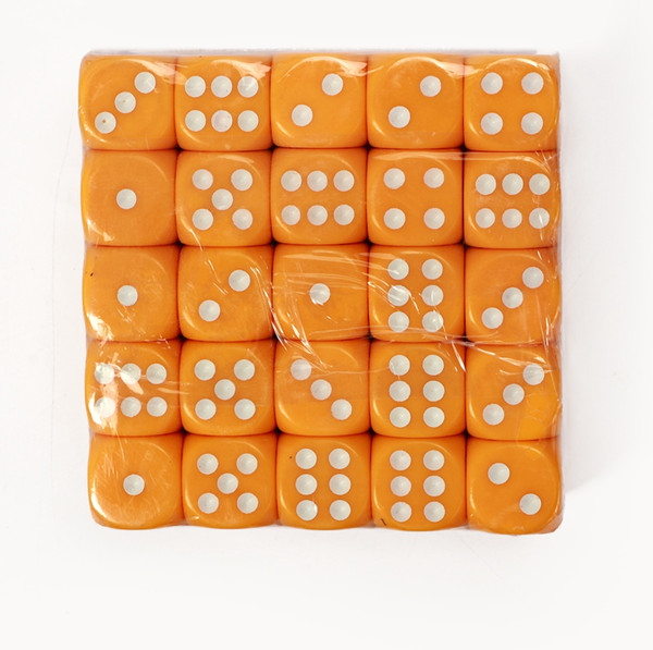 Изображение товара Набор кубиков для настольной игры Sima-Land 10613129 (50шт, желтый)