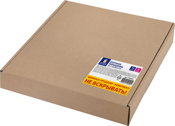 Изображение товара Набор елочных игрушек Золотая сказка Цветок с клипсой / 592604 (5шт, серебристый)