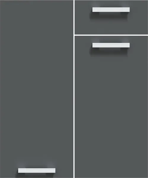 Изображение товара Кухонный гарнитур Интерлиния Мила Лайт 4.0-ПМ1  (бетон лайт/бетон/кастилло темный)