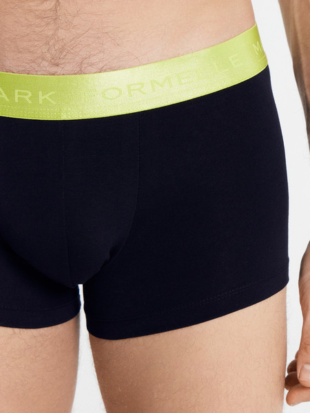 Изображение товара Комплект мужских трусов Mark Formelle 411215-2 (р.82-92, кэш на черном/черный)