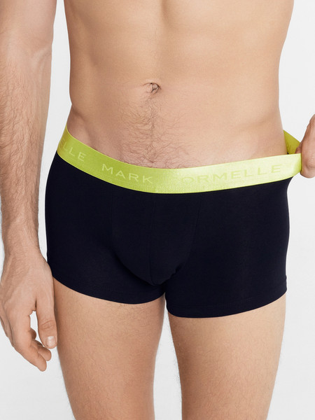 Изображение товара Комплект мужских трусов Mark Formelle 411215-2 (р.102-112, кэш на черном/черный)