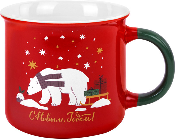 Изображение товара Кружка Золотая сказка Белый мишка / 592542