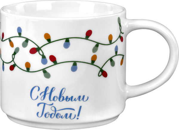 Изображение товара Кружка Золотая сказка Гирлянда / 592546