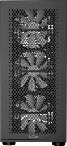 Изображение товара Корпус для компьютера PCCooler ME200 MESH BK (C3-A520BKP3-GL) (черный, без БП)
