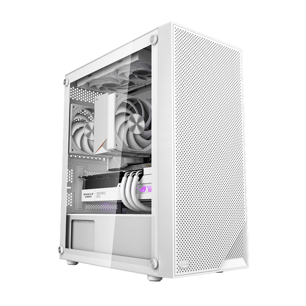 Изображение товара Корпус для компьютера PCCooler C3B310 WH (C3B310-WHP0-GL) (белый, без БП)