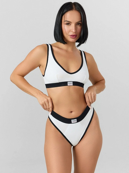 Изображение товара Комплект женских трусов Mark Formelle 412492-3 (р.106, графит/декор)