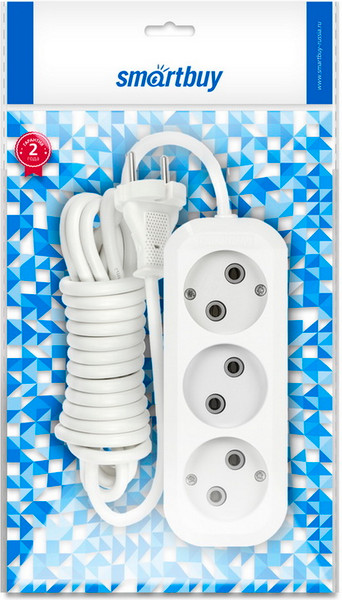 Изображение товара Удлинитель SmartBuy SBE-10-3-02-N