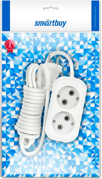 Изображение товара Удлинитель SmartBuy SBE-10-2-02-N