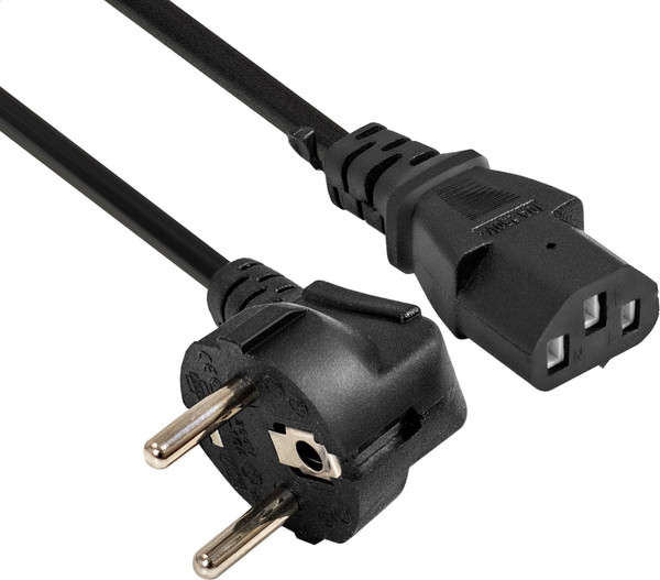 Изображение товара Кабель ExeGate Power PC-1.8P-Schuko(У)-C13 3x0.5Cu / EP280658RUS (1.8м)