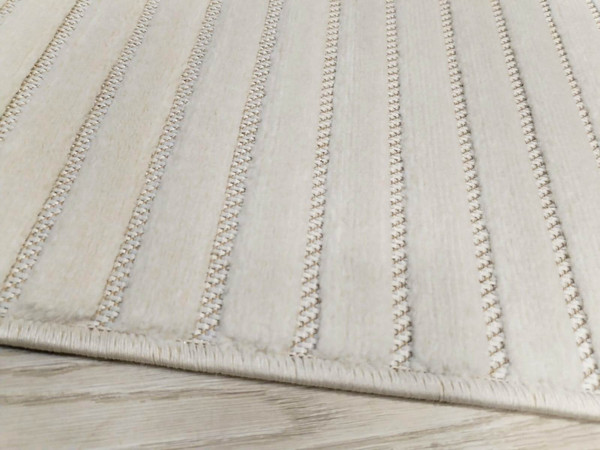 Изображение товара Ковер Radjab Carpet Сканди Сизаль Прямоугольник 10935A / 12276 (1.6x3, Krem/Krem)