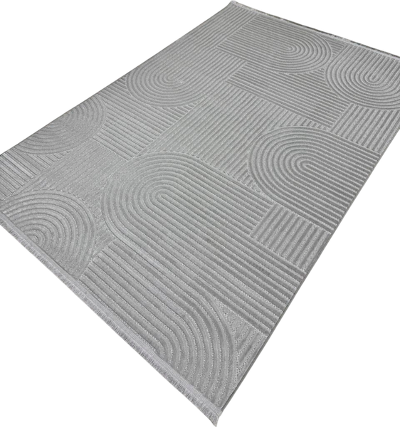 Изображение товара Коврик Radjab Carpet Моника Прямоугольник MC 402A / 12582 (1.2x1.8, L.Grey)