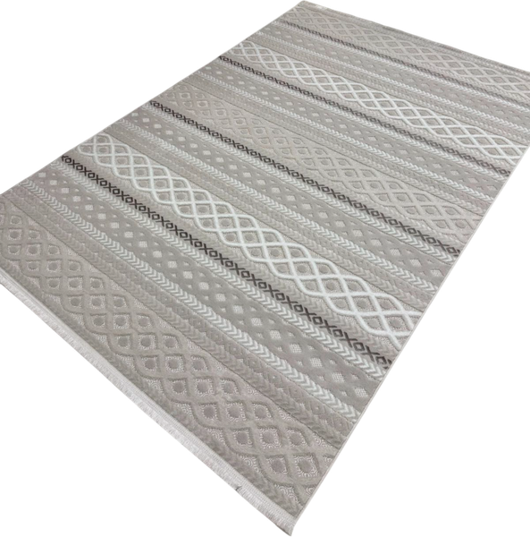 Изображение товара Ковер Radjab Carpet Моника Прямоугольник MC 385A / 12602 (2x2.9, Light Beige)